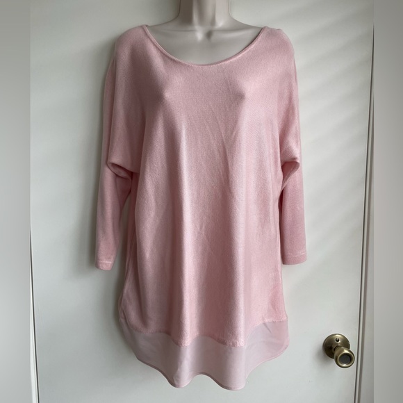 Van Heusen Sweaters - Van Heusen Soft Pink Sweater- Size Large